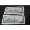 Image 2 : Canada $1 Centennial 1967 Bank Notes