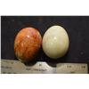 Image 2 : Antique Alabaster Eggs