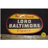 Image 1 : Antique Lord Baltimore Cigar Decal