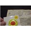 Image 2 : Nuclear Pinback & Ham Radio License