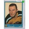 Image 1 : Ted Green Boston Topps 1962-63 Card Near Mint