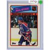 Image 1 : Gretzky Topps 1987-88 RareAll-Star Sticker Card Mint.