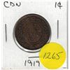 Image 2 : CA 1 Cent Large Coin 1919