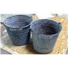 Image 2 : 2 Galvanized Pails