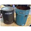 Image 2 : 2 Metal Pails "Keep Your Plant Clean" "Primex Shortening" w/ Lid