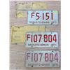 Image 1 : 3 x 1971 Saskatchewan Licence Plates In Original Postal Packaging