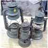 Image 1 : Vintage Barn Lanterns (not complete)