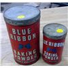 Image 1 : 2 Blue Ribbon Tins