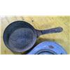 Image 2 : Enameled Bedpan w/ Famous Steel Frying Pan