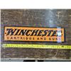 Image 1 : iron Winchester sign 12.5 x 3"