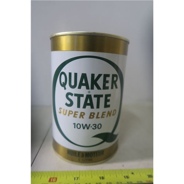 "Full" Quaker State 10W-30 Tin