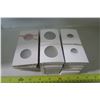 Image 1 : 3 Bundles 2X2 Coin Holders 300/100 Penny 100 5C 100 Loonie
