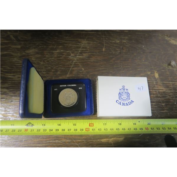 1871-1971 BC Dollar Coin