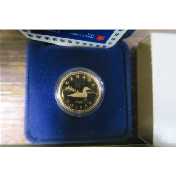 1987 Mint Loonie