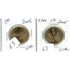 Image 1 : 2005 Top Loonie + 2013 Loonie Bill