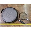 Image 2 : 12 inch cast iron Lagostina & 6.5" cast iron pan