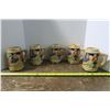 Image 1 : 5 Japan Beer Mugs Vintage