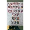 Image 11 : Bundled Lot of NHL Hockey cards - 23 sheets - Upper Deck 1996