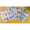 Image 1 : Bundled Lot of NHL Hockey cards - 15 sheets - Mixed Brands 1992-1993
