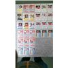Image 3 : Bundled Lot of NHL Hockey cards - 15 sheets - Mixed Brands 1992-1993