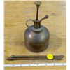 Image 2 : Brass Lamp Oil Can/ Atomizer