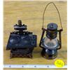 Image 1 : Metal Novelty Pencil Sharpeners (Stove + Lantern)