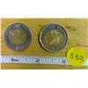 Image 2 : 2 x CAN 2 Dollar "Toonies" D-Day
