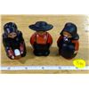 Image 1 : Metal Amish Salt+Pepper Shakers