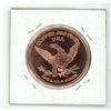 Image 2 : One OZ. .999 Fine Copper Coin - Grizzly Bear