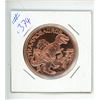 Image 1 : One OZ. .999 Fine Copper Coin - Tyranosaurus