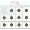 Image 1 : Lot of 1`2 x George 5th CAN 5 Cent Coins 1922-1936