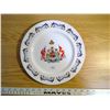 Image 1 : Centennial plate 1867-1967 Ansley bone china - 12 provinces