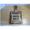 Image 1 : Bergman's puffed wheat advettising board, Saskatoon