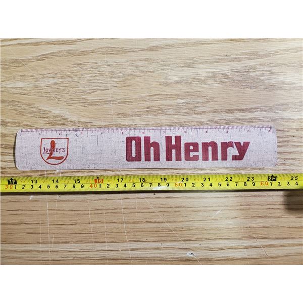 Lowneys Oh Henry ruler