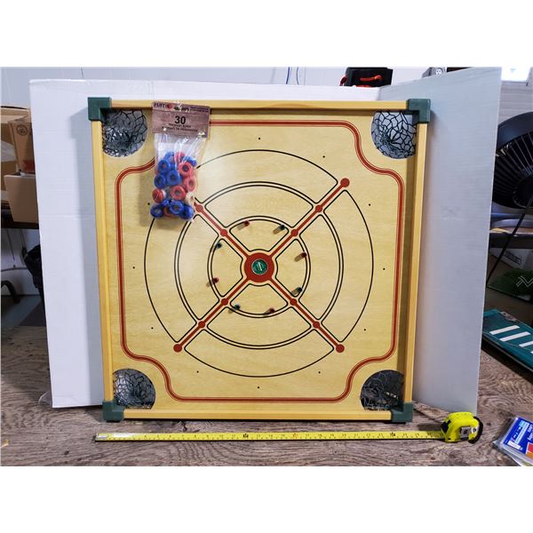 vintage crokinole boardgame A Genuine Carron game board