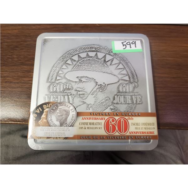 2005 Canada victory in Europe 60th anniversary coin set