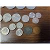 Image 5 : lot of world coins + 12 British pence