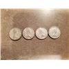 Image 2 : 4 Silver Canadian Quarters