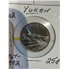 Image 5 : 1992 Canada Commemorated 25 Cent, Quarter, 8 pieces, Mint Roll, BC Alb Sask Man Quebec NB PEI Yukon