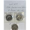 Image 1 : 1972 Canada One Dollar 3 pieces, Mint Roll