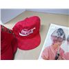 Image 3 : 3 vintage Coca-Cola hats + 2 vintage ads, 1963,1965 – 10x13 inch