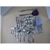 Image 1 : 34 Silver Plate cutlery and 2 utensils