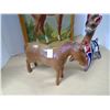Image 3 : 3 piece horse folk art