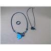 Image 1 : Hematite + Howlite bear necklaces + magnetic Hematite ring