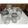 Image 4 : Set of 4 Crown canning jars with Crown lids - different sizes