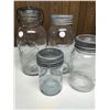 Image 1 : Perfect seal Corona, Improved Gem jars, glass lids