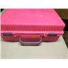 Image 3 : pink case full of Barbie dolls 80's vintage