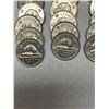 Image 2 : Canada Nickels 5 Cents 35 Pieces 5 pieces for each year 1973-1979