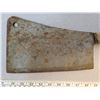 Image 2 : Vintage meat cleaver stamped Englishtown cutlery 6 X 9 blade