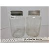 Image 1 : 2 vintage Nabob jars with maple leaf lids